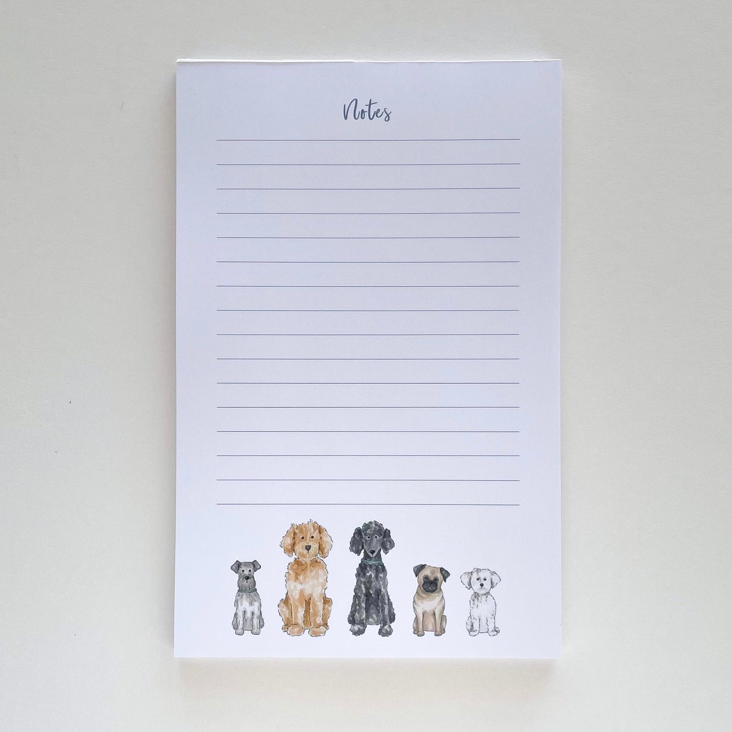 IMPERFECT Dog Notes Notepad