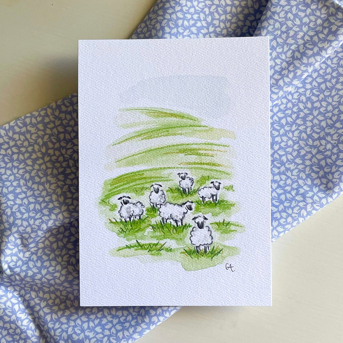 Psalm 23 Art Print