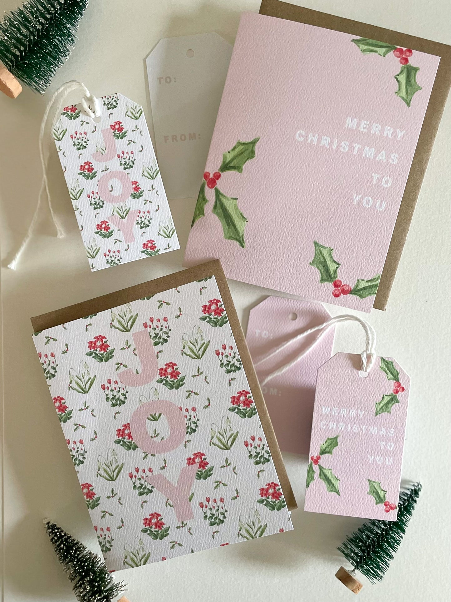 IMPERFECT JOY Christmas Greeting Card