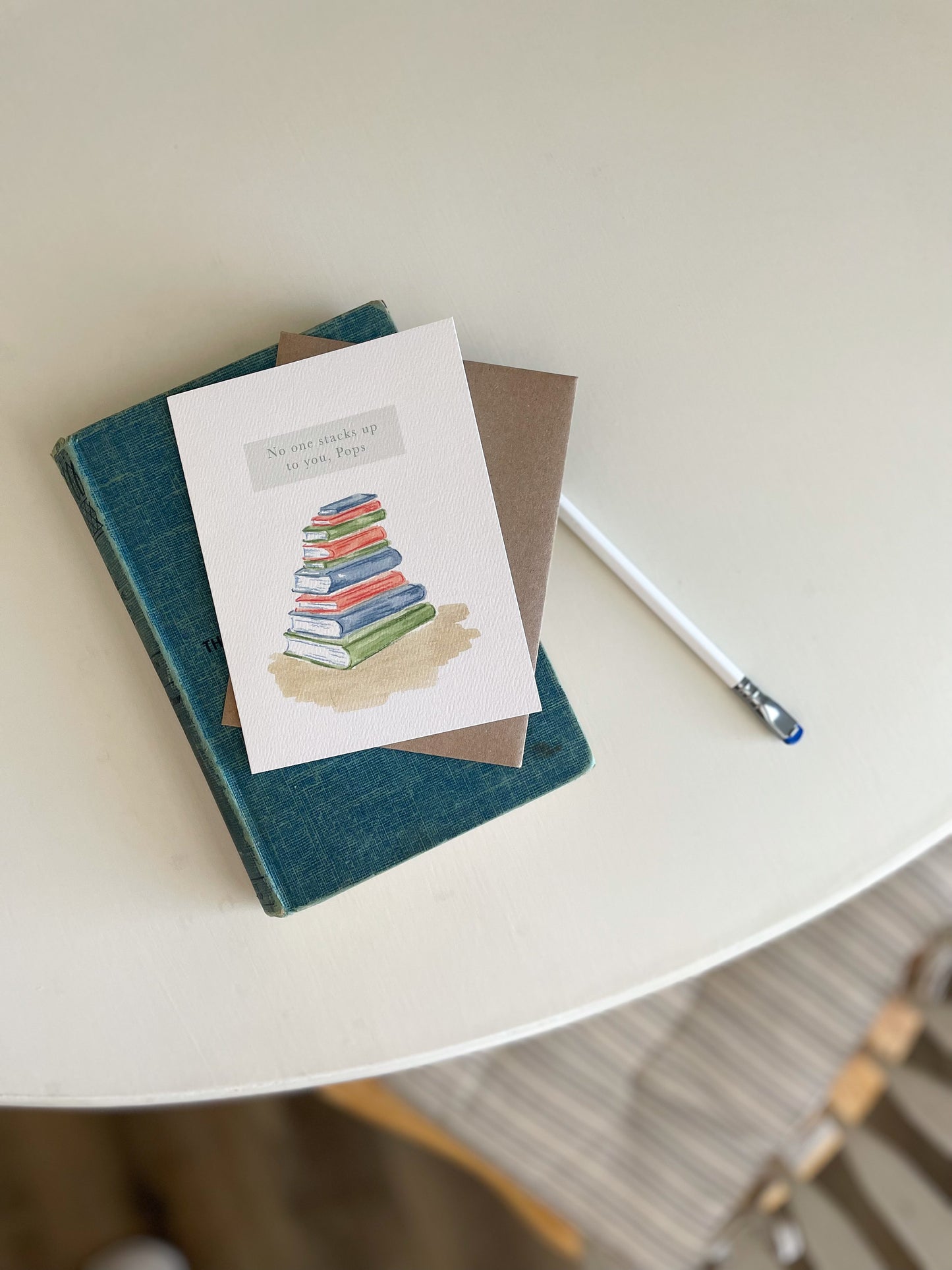 No One Stacks Up to You, Pops Greeting Card