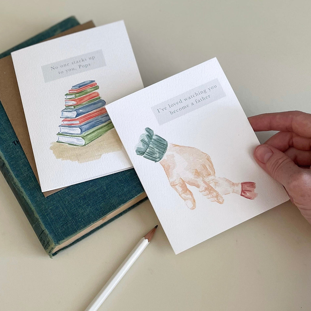 I've Loved Watching You Become a Father Greeting Card