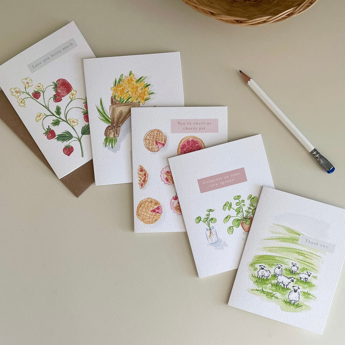 New Sprout Greeting Card