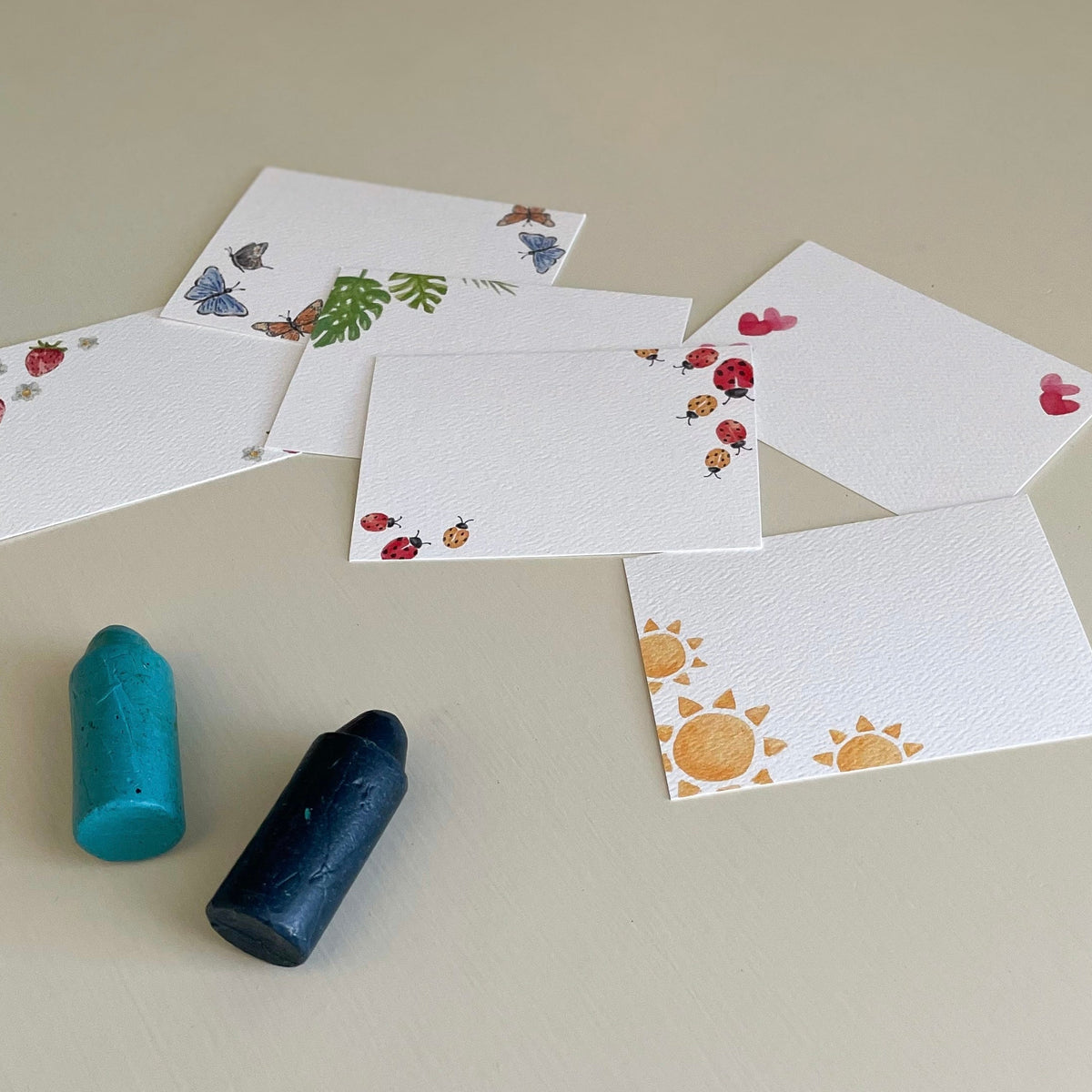 Butterflies Mini Me Note Set