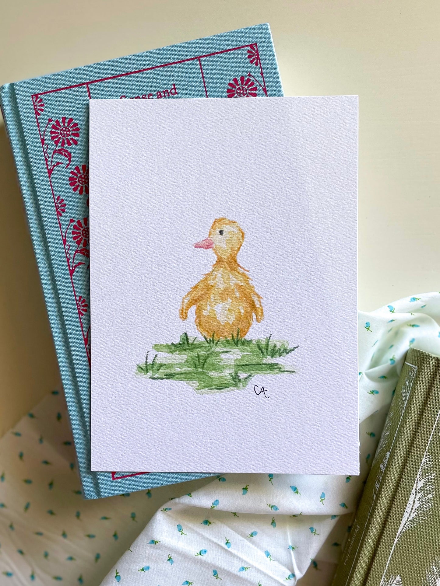 Little Duck Art Print