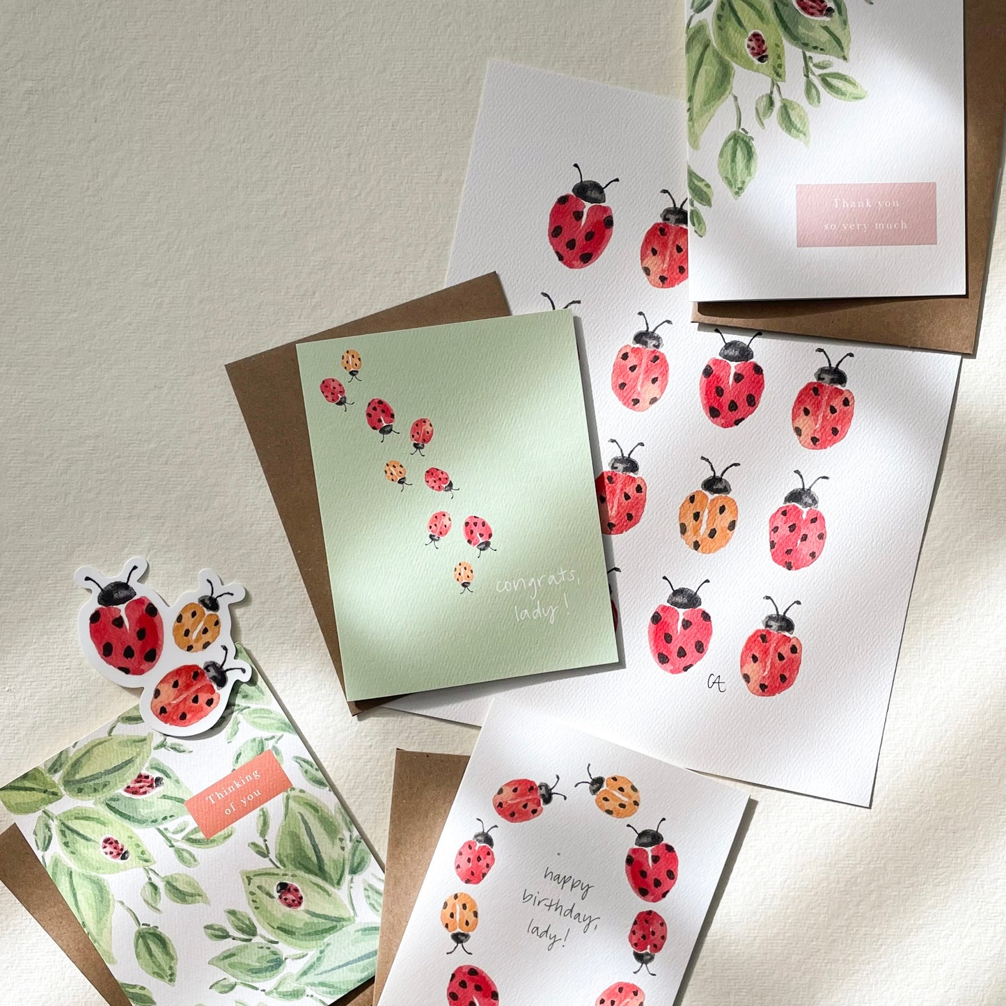 Congrats Lady Greeting Card