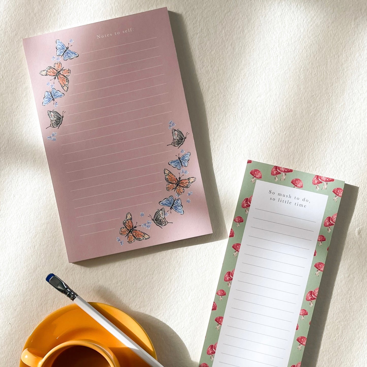 Notes to Self Butterfly Notepad