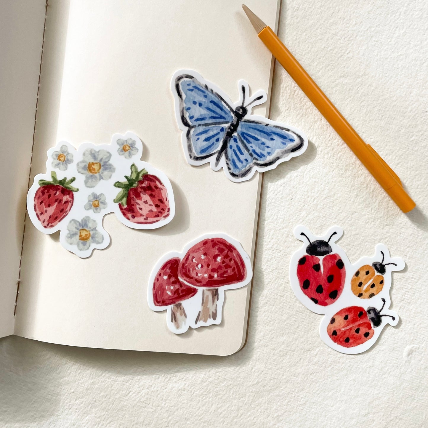 Strawberries Sticker