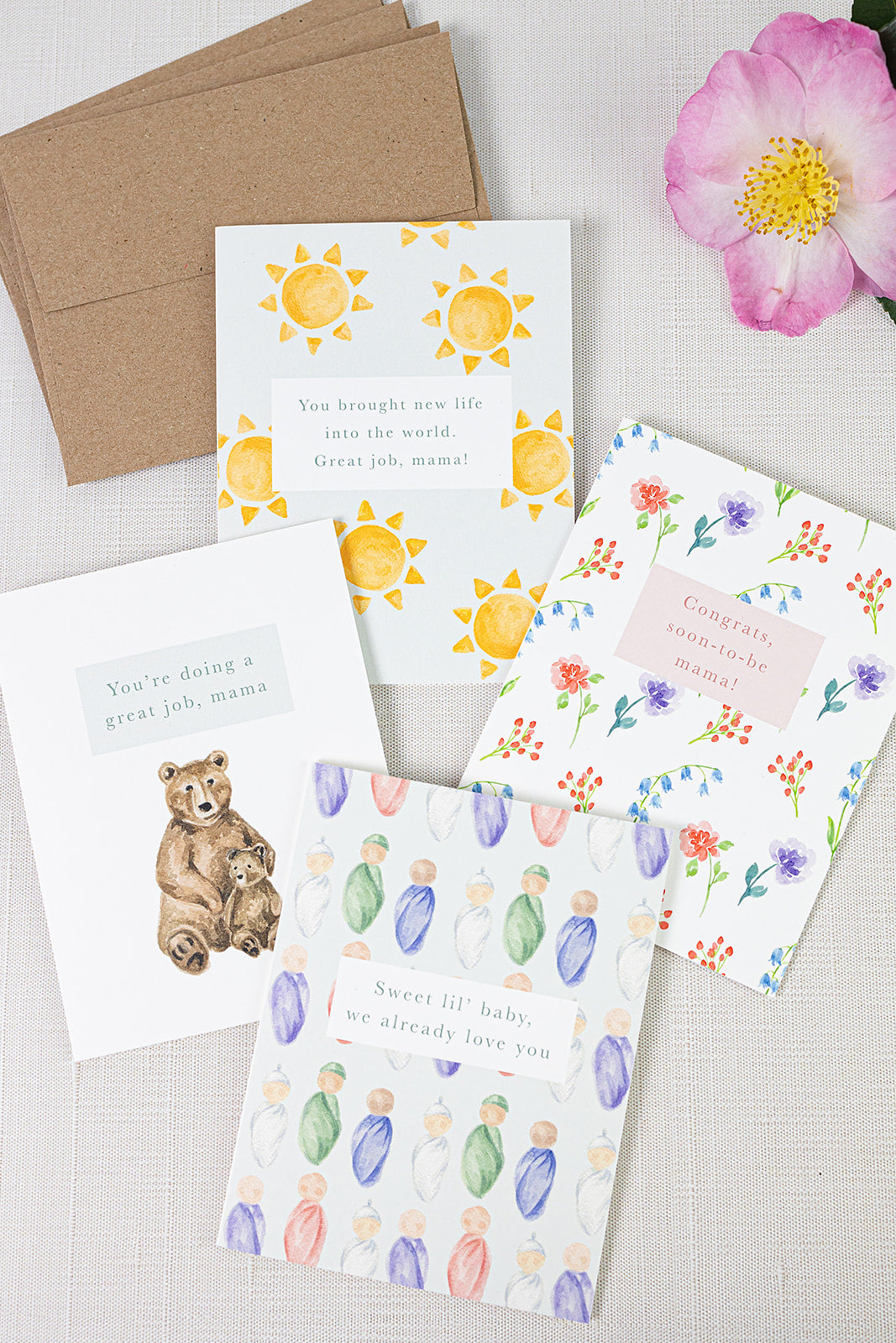 New Life Great Job Mama Greeting Card