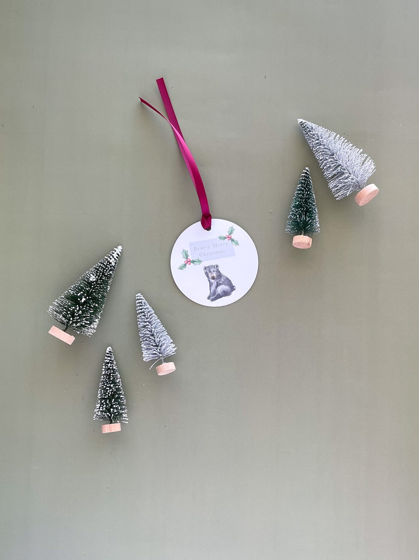 Bear-y Merry Christmas Luxe Gift Tags