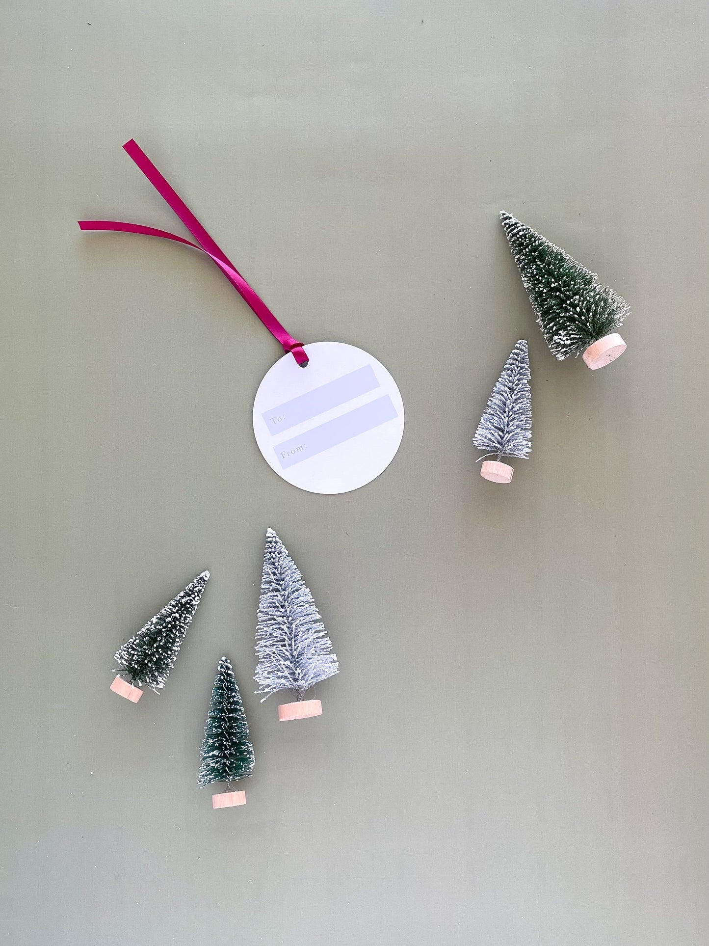 Merry Christmas Holly Luxe Gift Tags