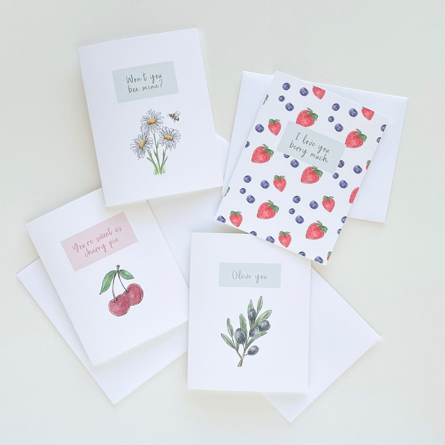 Olive You Greeting Card