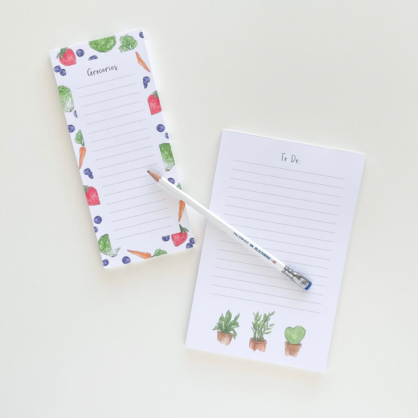 Groceries List Notepad