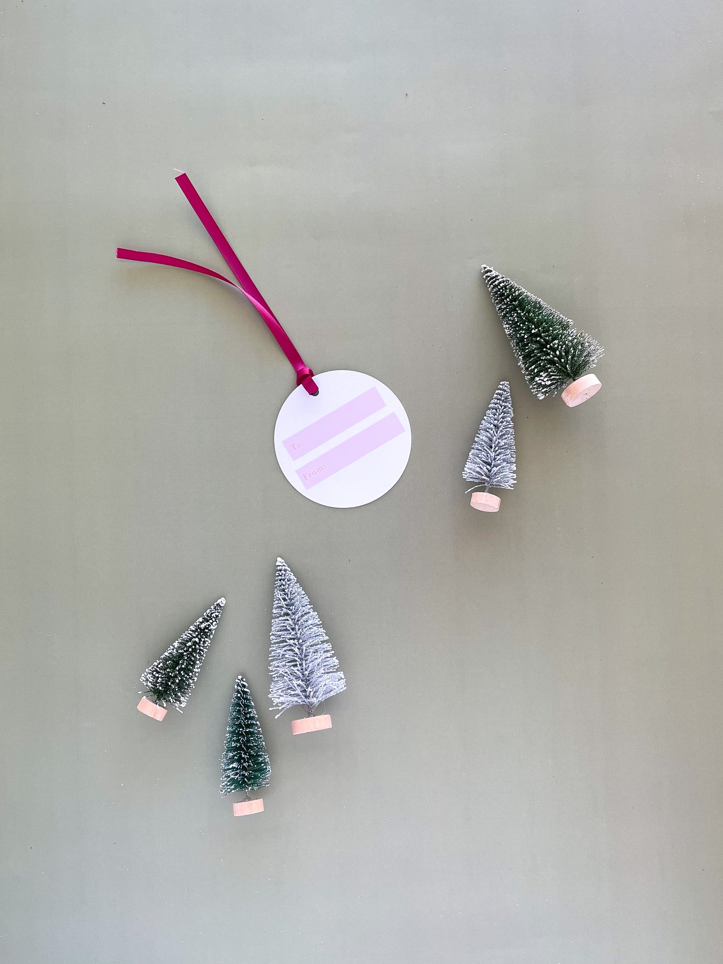 Berry Merry Christmas Luxe Gift Tags