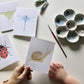 Insects DIY Watercolor Card Kit