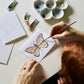 Butterflies DIY Watercolor Card Kit