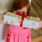Candle & Garland Christmas Gift Wrap