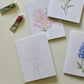 Texas Wildflowers DIY Watercolor Card Kit