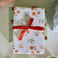 Candle & Garland Christmas Gift Wrap