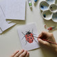 Insects DIY Watercolor Card Kit
