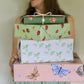 Strawberries and Flowers Gift Wrap