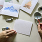 Camping DIY Watercolor Card Kit