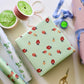 Green Leaves Gift Wrap