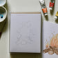 Camping DIY Watercolor Card Kit
