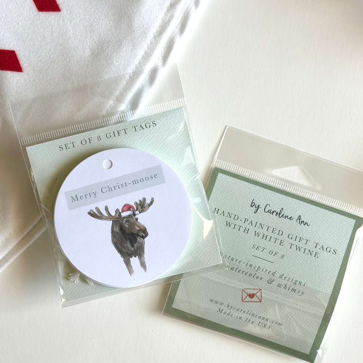 Merry Christ-moose Gift Tags