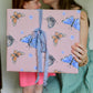 Pink Butterflies Gift Wrap