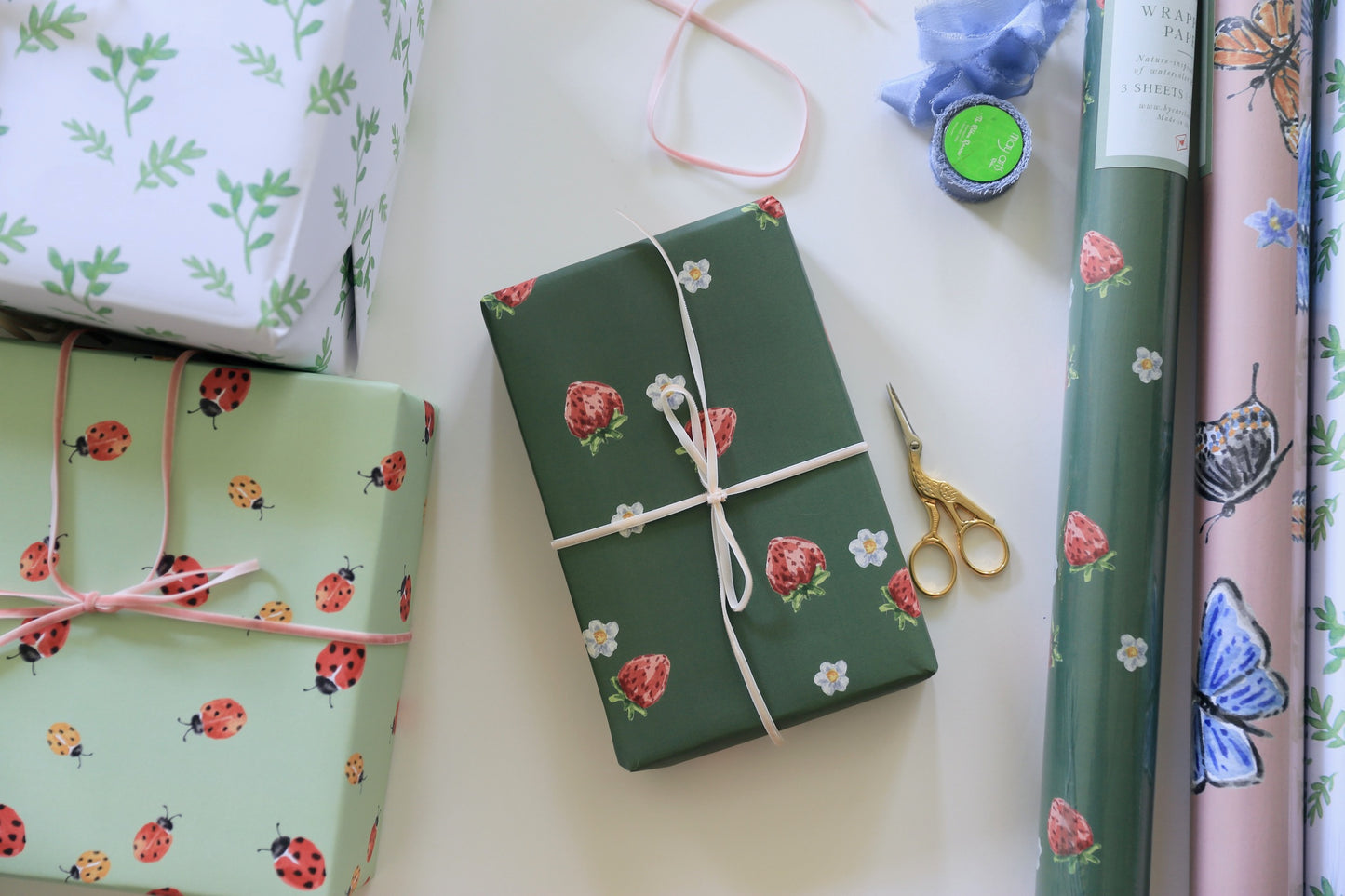 Petite Ladybug Gift Wrap