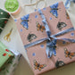 Pink Butterflies Gift Wrap