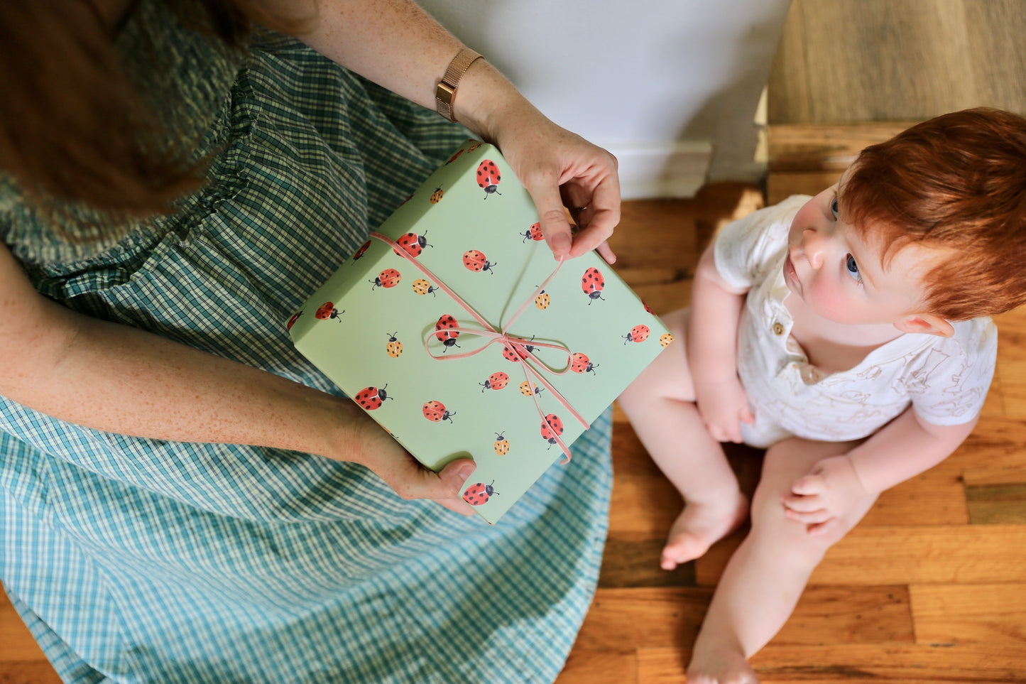 Petite Ladybug Gift Wrap
