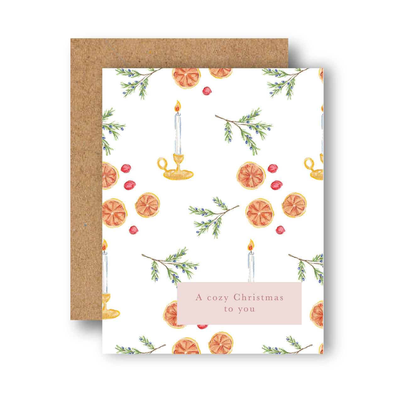 Cozy Christmas to You Greeting Card