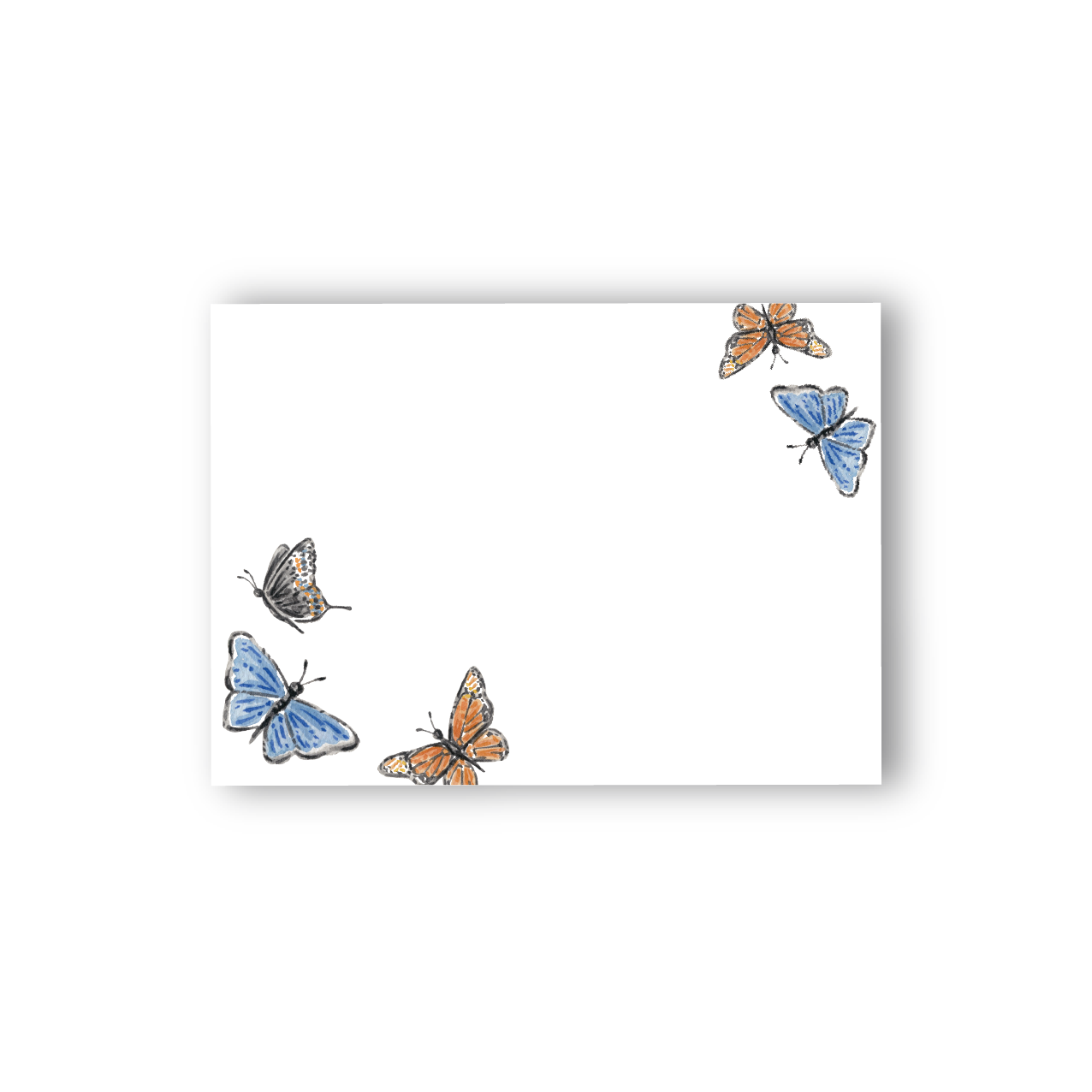 Butterflies Mini Me Note Set