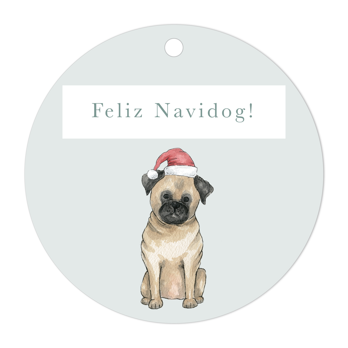 Feliz Navidog Christmas Luxe Gift Tags