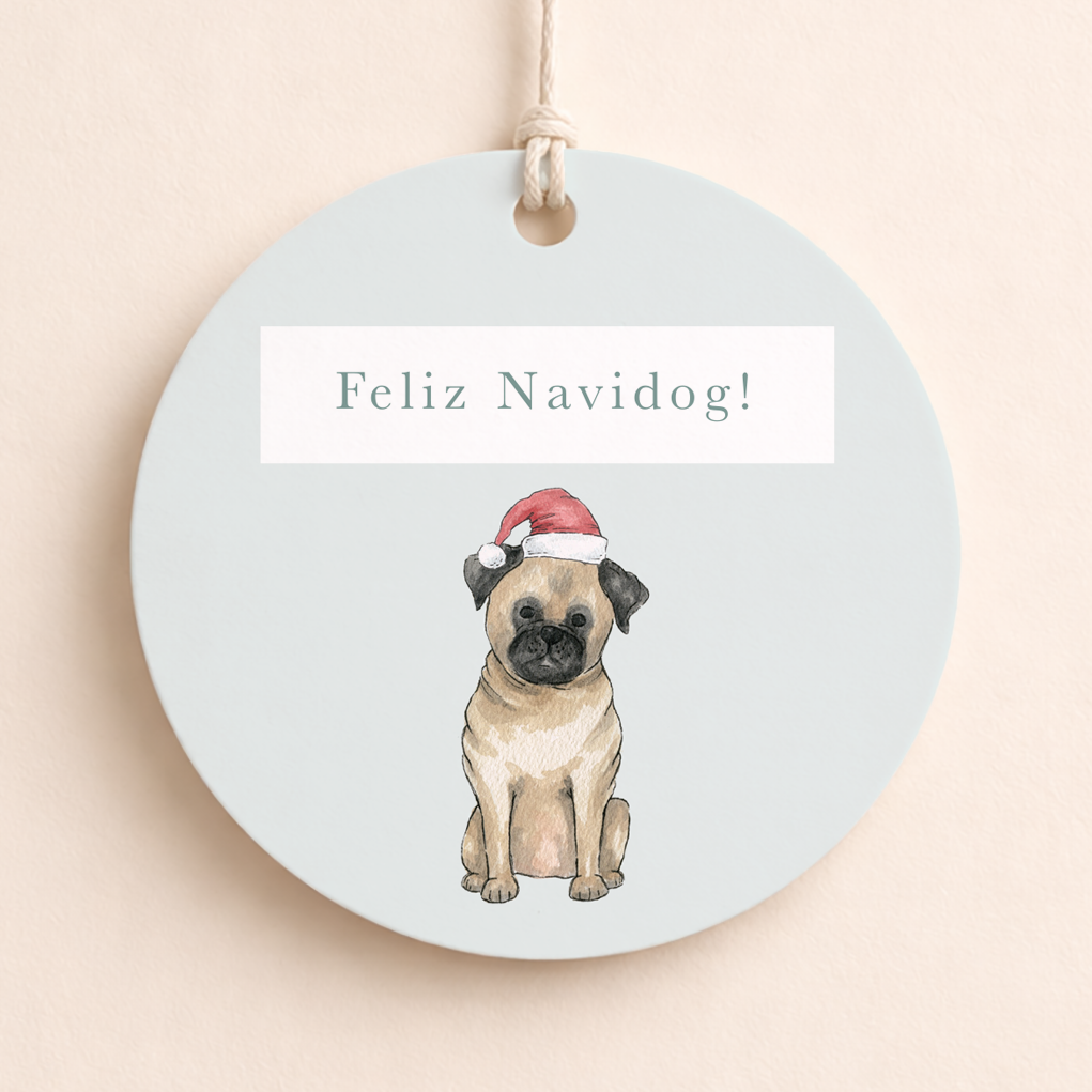 Feliz Navidog Christmas Gift Tags