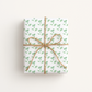 Green Leaves Gift Wrap