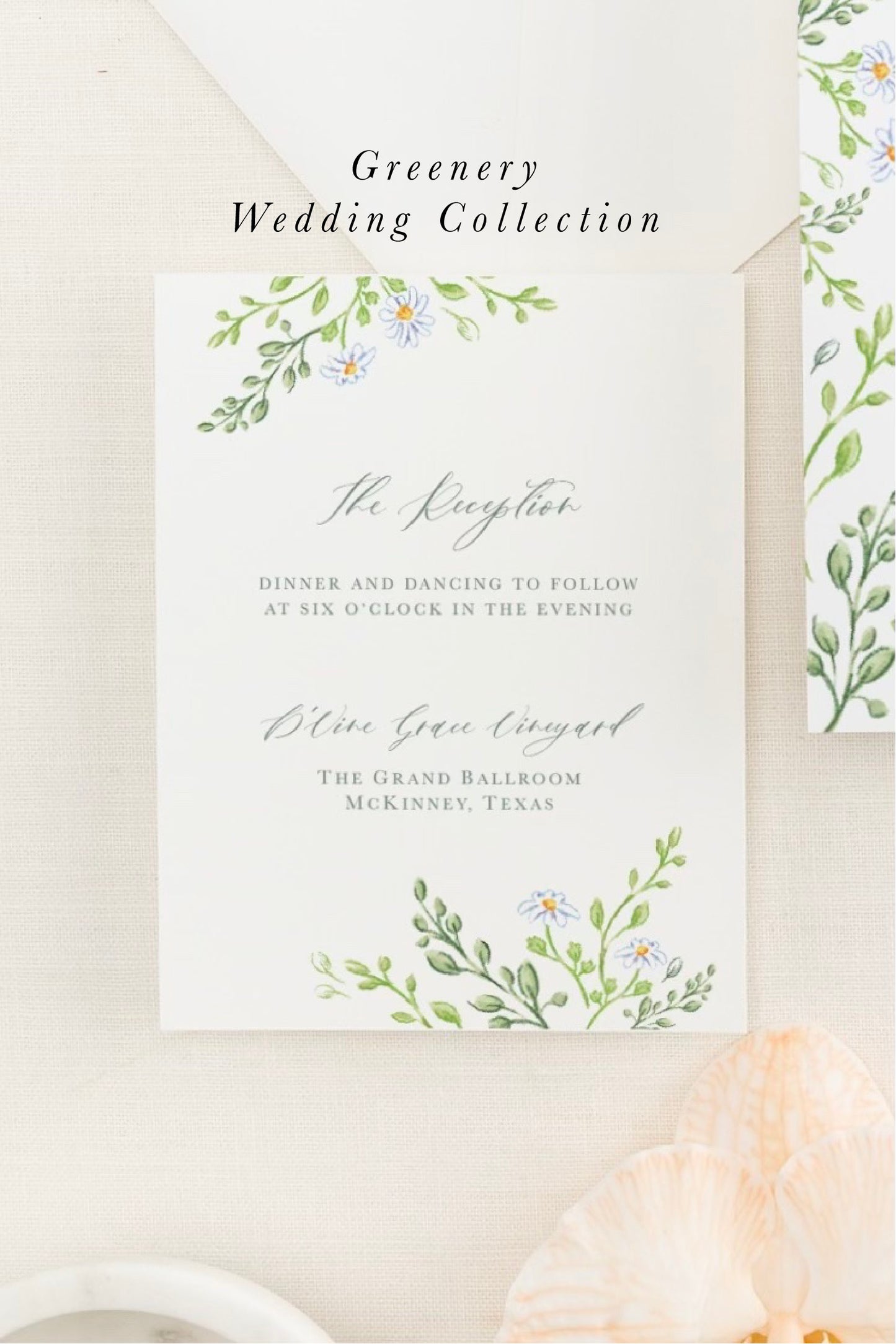 Wedding Invitation Details Card