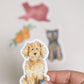 Goldendoodle Sticker