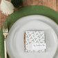 Holly Pattern Christmas Place Cards: Set of 10