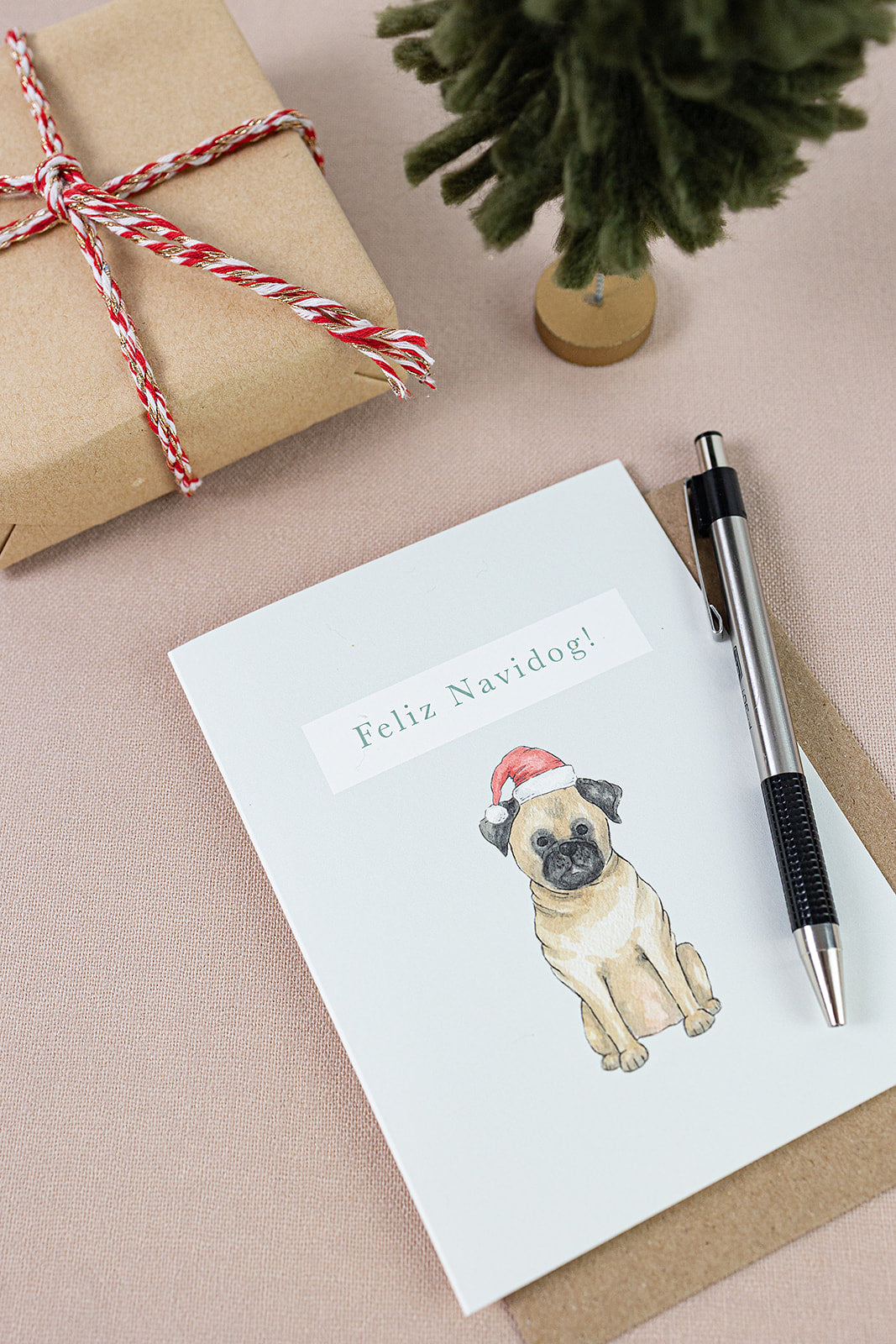 Feliz Navidog Greeting Card