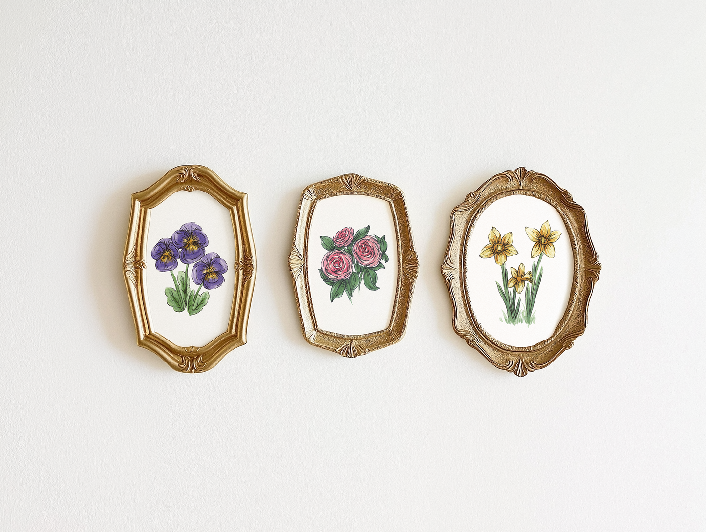 Pansy Art Print
