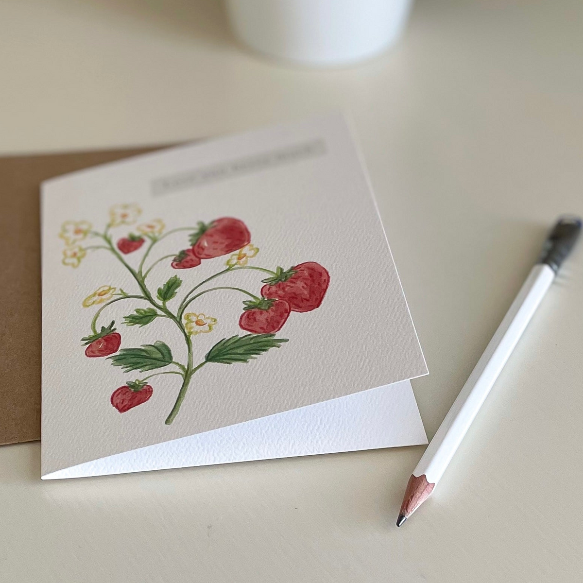 Love you Berry Much Greeting Card