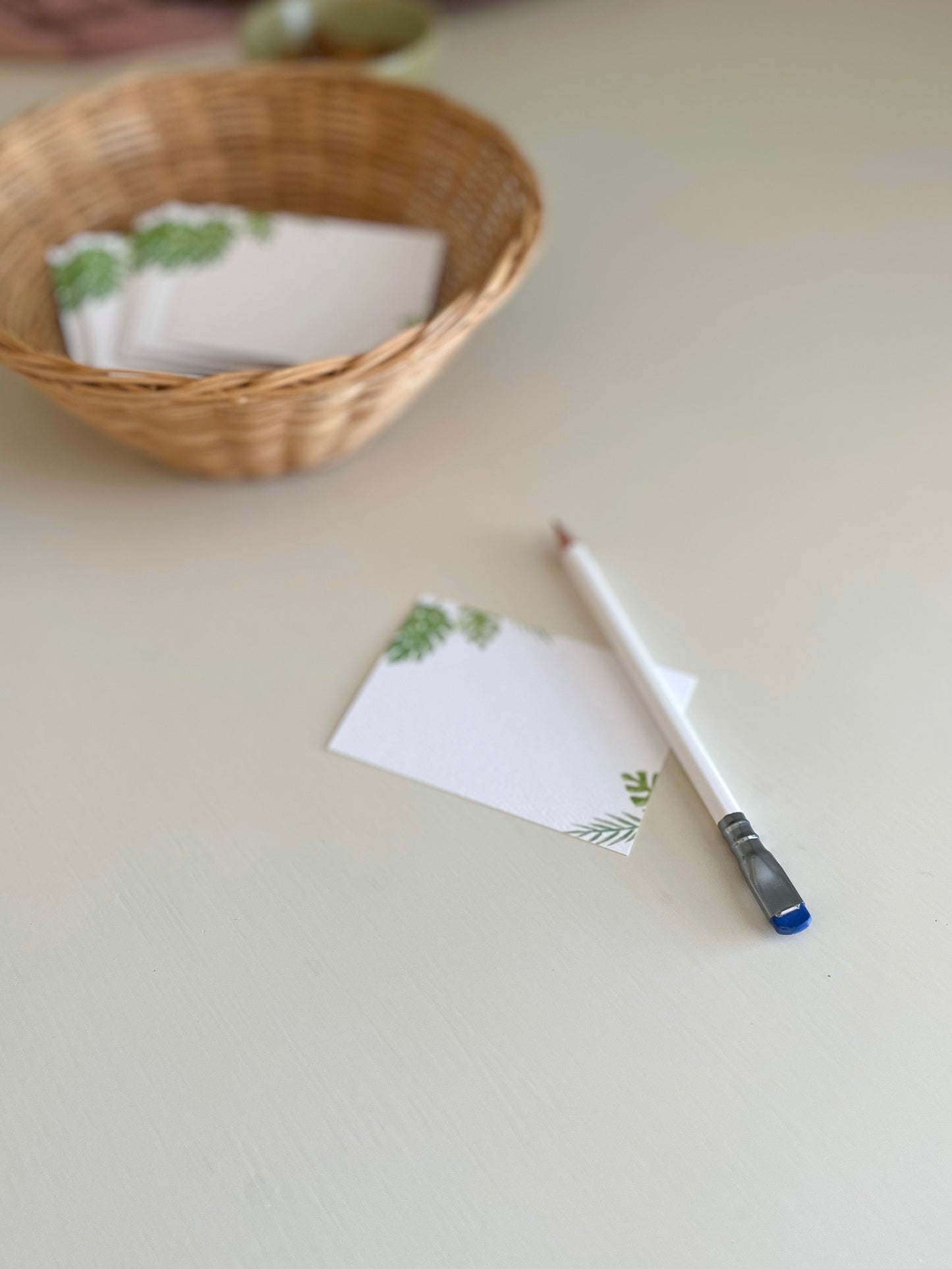 Tropical Leaves Mini Me Note Set