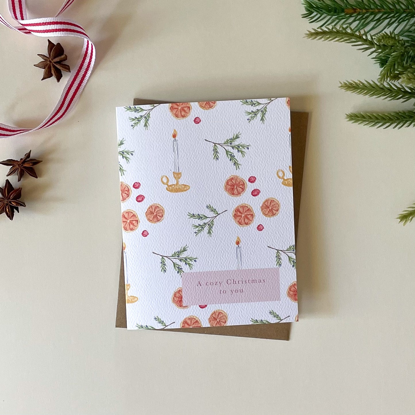 Cozy Christmas to You Greeting Card