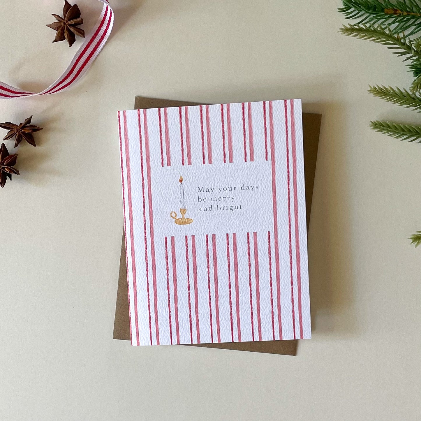 May Your Days Be Merry & Bright Greeting Card