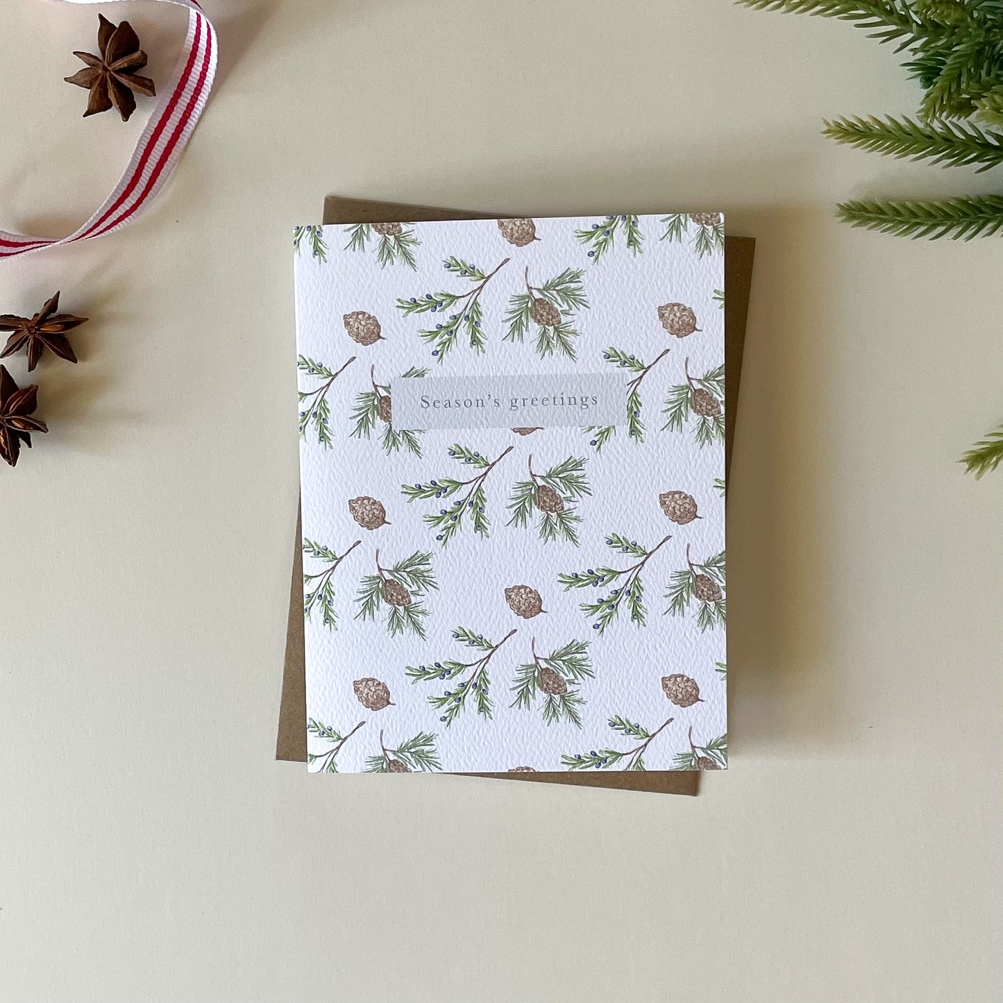 Season's Greetings Greeting Card