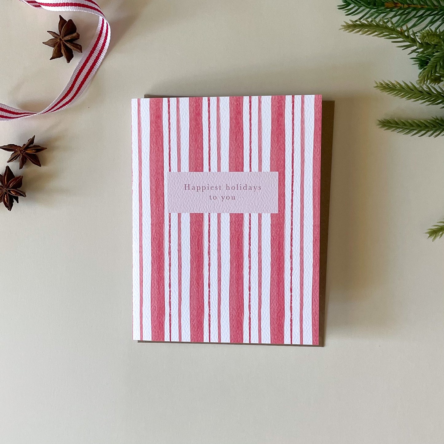 Happiest Holidays to You Greeting Card