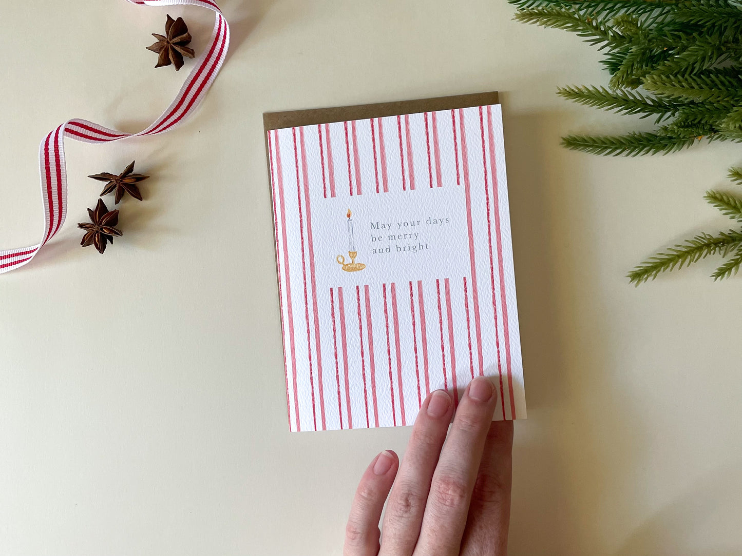 May Your Days Be Merry & Bright Greeting Card