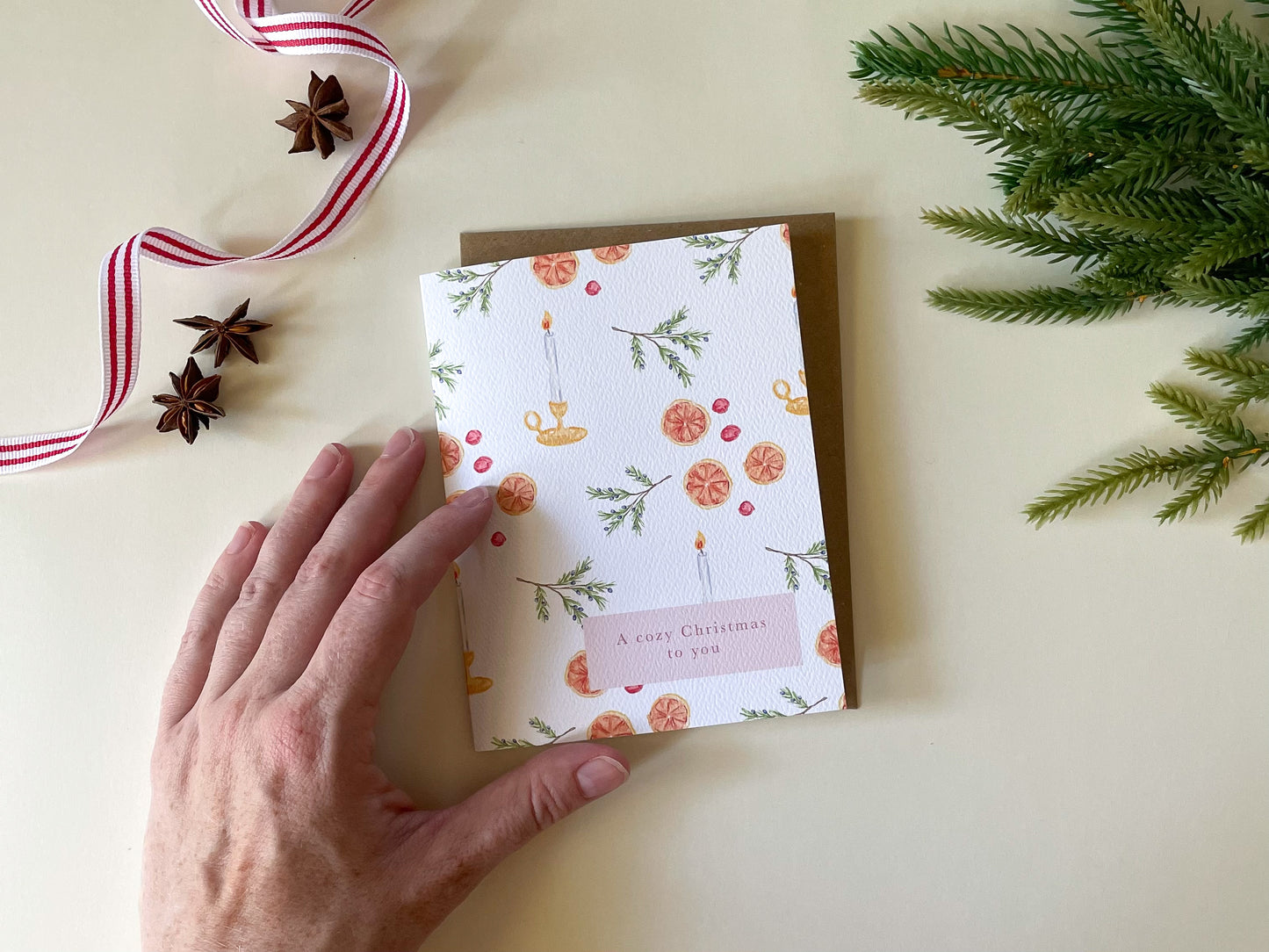 Cozy Christmas to You Greeting Card